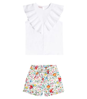 Frida top and Adriana shorts set | La Coqueta