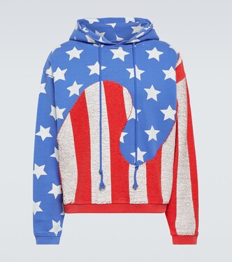 Stars and Stripes cotton hoodie | ERL