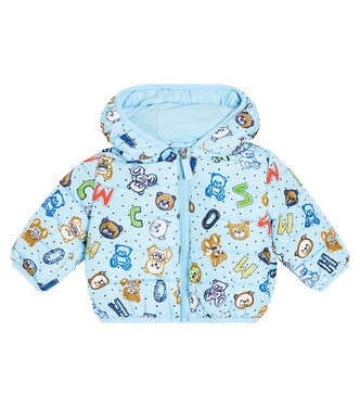 Baby - Giacca imbottita con stampa | Moschino Kids