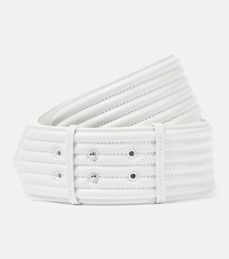 Padded leather belt | Alaïa