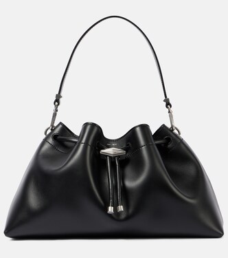 Cinch M leather bucket bag | Jimmy Choo