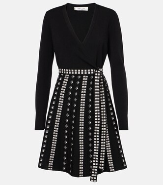 Chelsea pleated minidress | Diane von Furstenberg