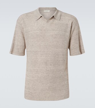 Polo Reggie en lin mélangé | The Row