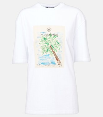 Marino printed cotton jersey T-shirt | Jacquemus