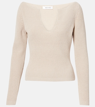 Caeli cotton-blend top | Aya Muse