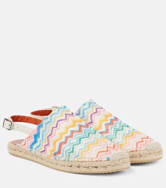 Espadrilles aus Häkelstrick | Missoni