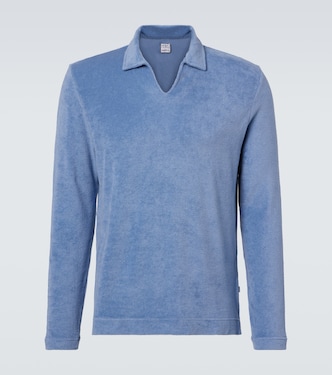 Peter cotton terry polo shirt | Fedeli