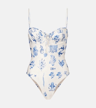 Maillot de bain Ébano imprimé | Agua by Agua Bendita