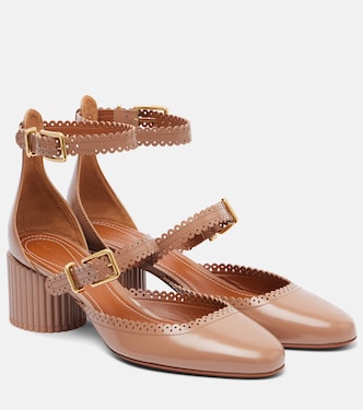 Eddie 55 leather Mary Jane pumps | Zimmermann