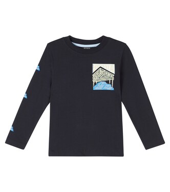Printed cotton sweatshirt | Scotch & Soda Kids