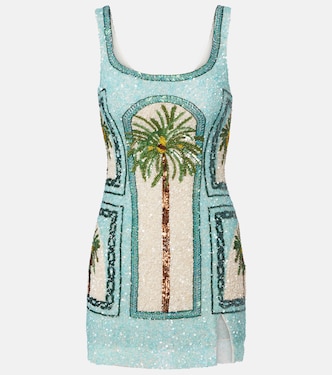 Palm Jumeirah embellished minidress | Là Fuori