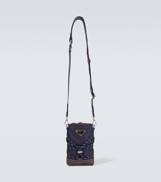 Prada Speedrock Re-Nylon phone pouch | Prada