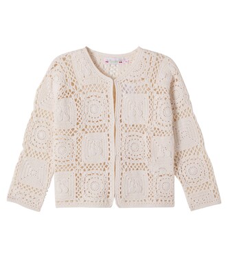 Lea-Maria crochet cotton cardigan | Bonpoint