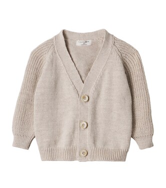 Baby Portol cotton and linen cardigan | 1 + in the Family