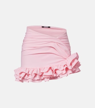Playa ruffled jersey miniskirt | Jacquemus