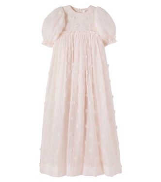 Robe à appliqués floraux | Petite Amalie  