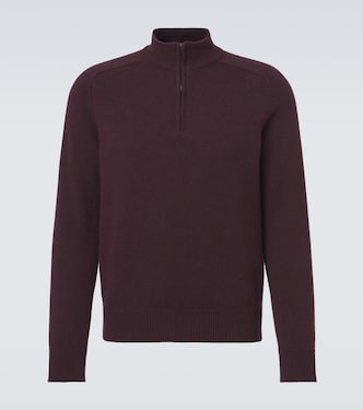 Cashmere half-zip sweater | Agnona