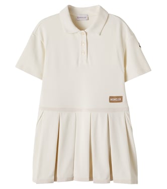 Pleated polo dress | Moncler Enfant