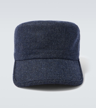 Wool newsboy cap | Brunello Cucinelli