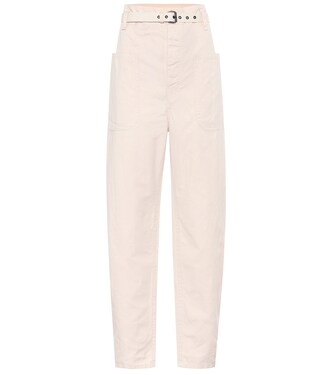 Pantalon Rinny en coton et lin | Marant Etoile