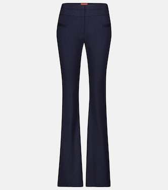 Serge弹力羊毛微喇裤装 | Altuzarra