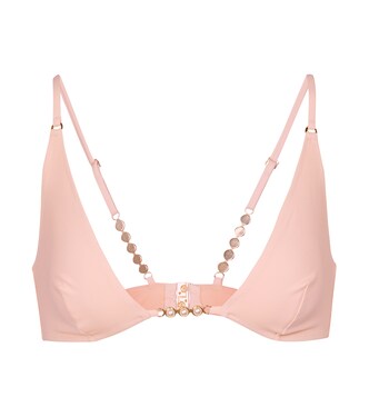 Haut de bikini triangle à ornements | Stella McCartney