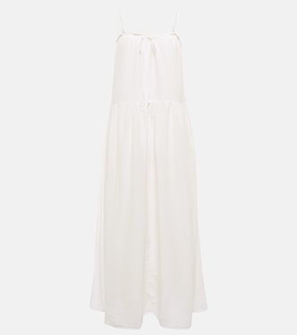 Maxikleid Farrah aus Baumwolle und Seide | Velvet