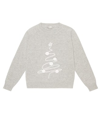 Pull brodé en laine | Il Gufo