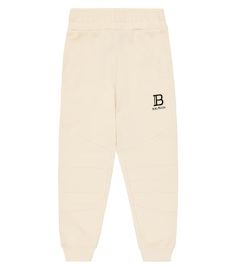 Logo cotton sweatpants | Balmain Kids