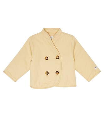 Baby Berto cotton twill jacket | Donsje