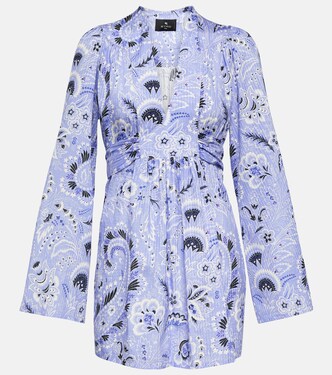Robe imprimée en coton et soie | Etro