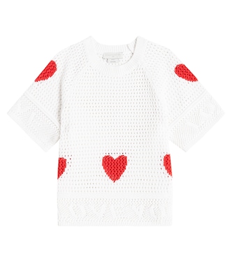 Printed cotton jersey T-shirt | Stella McCartney Kids