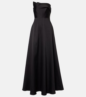 Strapless taffeta gown | Roland Mouret