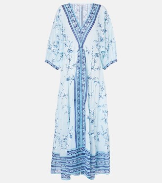 Cafetan imprimé en coton | Juliet Dunn