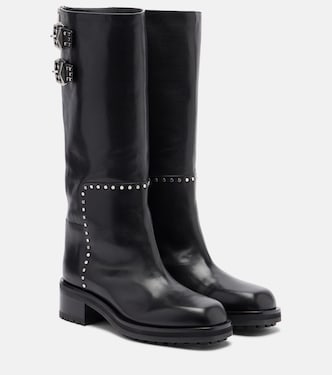 Botas biker Brooklyn de piel | Jimmy Choo