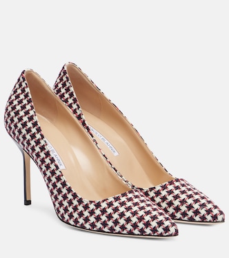 BB 90 houndstooth pumps | Manolo Blahnik