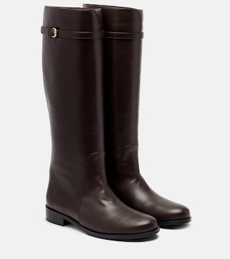 Harlow leather knee-high boots | Staud