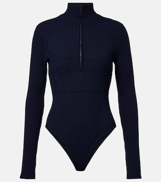 Body de esquí acanalado Butte de lana | Cordova