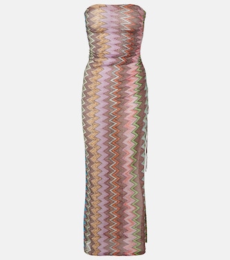 Zigzag lamé minidress | Missoni