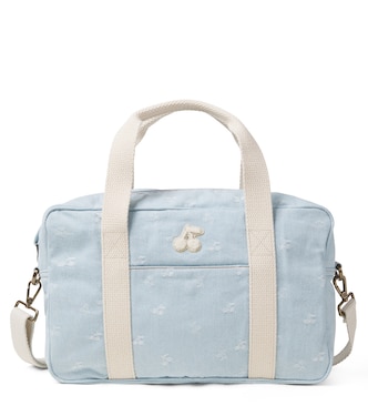 Borsa Gigia in denim con ricamo | Bonpoint