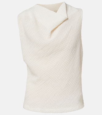 Draped knitted top | Vince