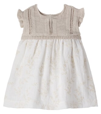 Baby Saona cotton gauze dress | 1 + in the Family