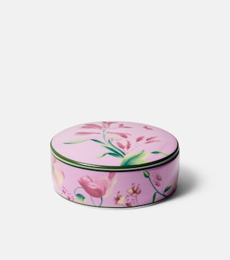 Florenza floral porcelain container | Ginori 1735