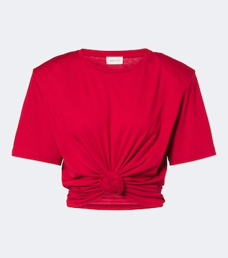 Cropped Top aus einem Baumwollgemisch | Magda Butrym