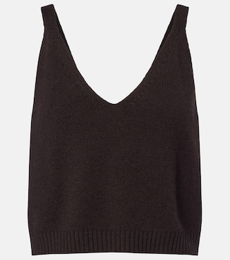 Violia cashmere crop top | Lisa Yang