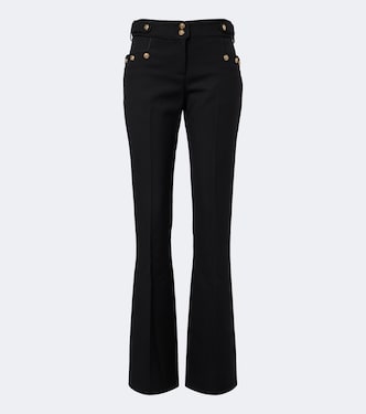 Gerade Hose aus Schurwoll-Gabardine | Balmain