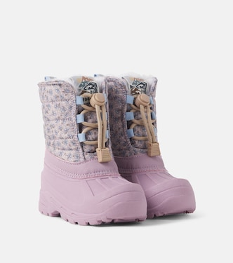 Aleex floral snow boots | Wheat