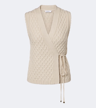 Wool and cashmere wrap cardigan | Max Mara
