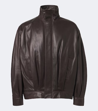 Paulo leather blouson jacket | Arma