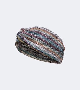 Knitted sequined headband | Missoni
